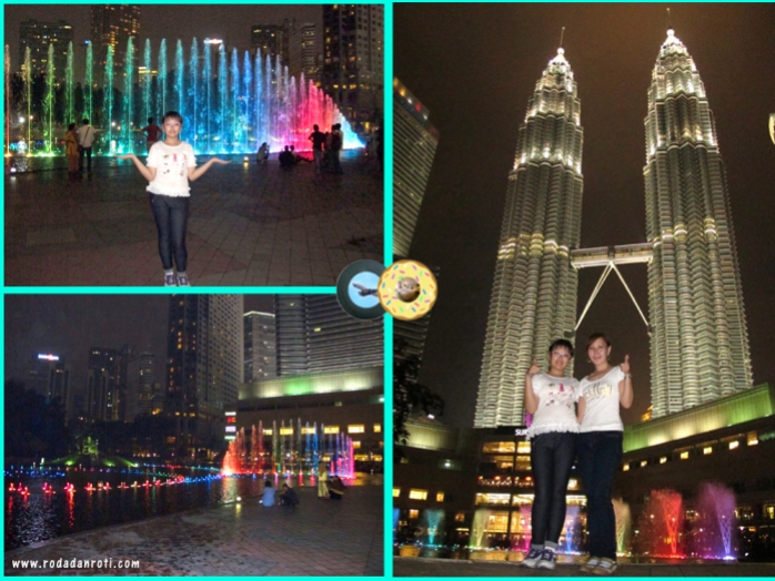 KLCC suria air mancur menari twin tower petronas malaysia